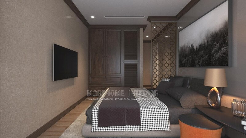 Ấn tượng với mẫu tủ quần áo gỗ tự nhiên Thiết kế chung cư