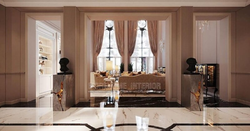 Trang trí nội thất biệt thự cao cấp đẹp sang trọng Vinhomes Imperia Hải Phòng. Thiết kế nội thất biệt thự